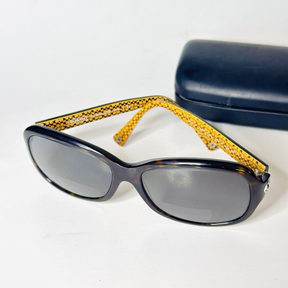 COACH HC 8016 L008 Ciara Tortoise Dark Brown Sunglasses Frame Only